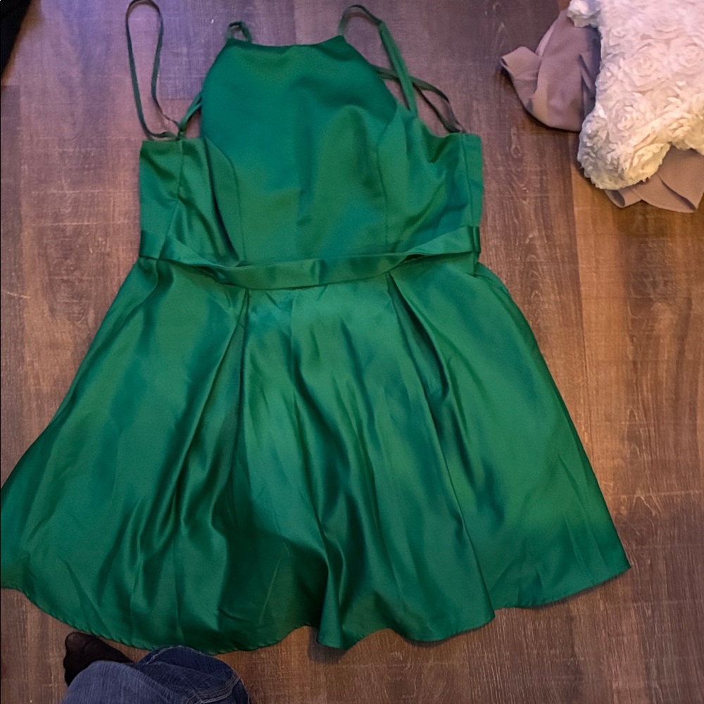 Elegant Green  Dress